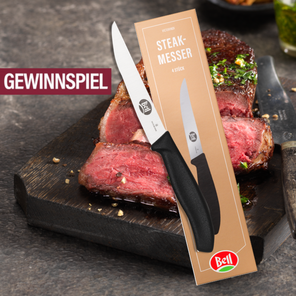 Wettbewerb Steakmesser Bell