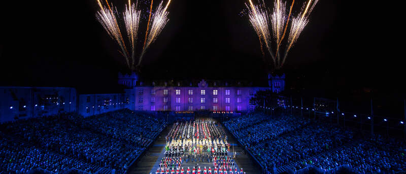 Basel Tattoo Feuerwerk