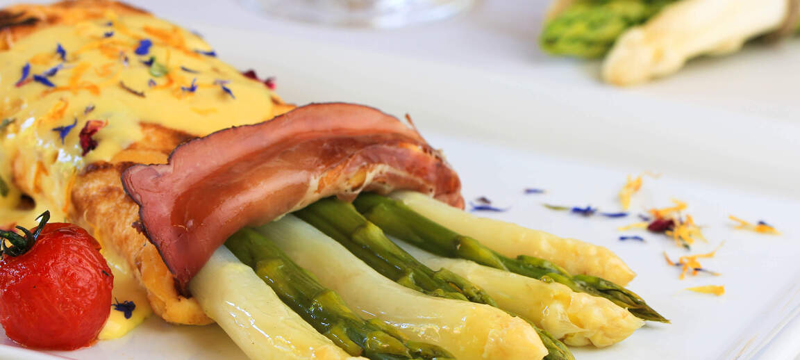 Überbackene Schinken-Spargel-Crêpes - Rezept - Fleisch ...